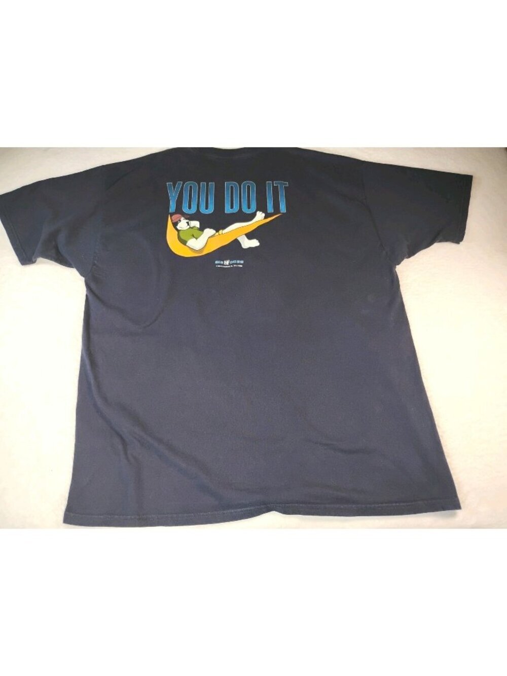 Vintage Big Dogs You Do It T-Shirt Short Sleeve Dad Humor 2X Black